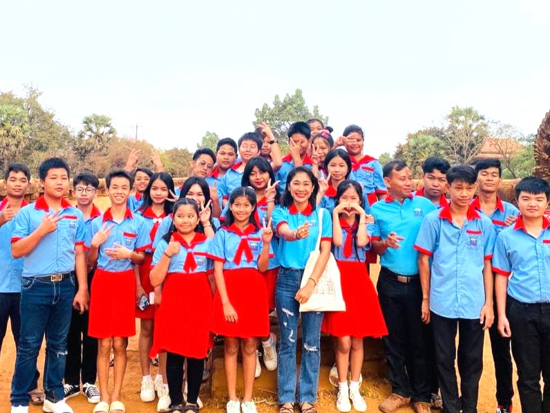 Study tour at Angkor Wat​ Temple, Royal Palace, Museum in Siem Reap, Cambodia